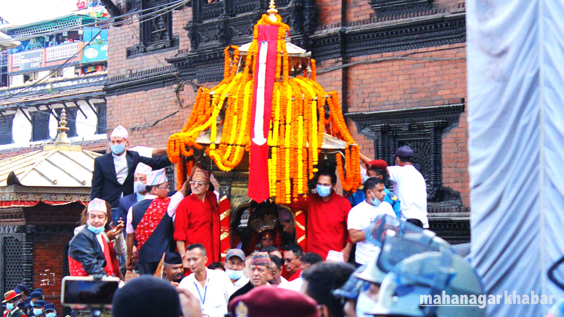 येँया (इन्द्रजात्रा) अवलोकन गर्न अमेरिका, भुटान र माल्दिभसबाट आए पाहुना ...